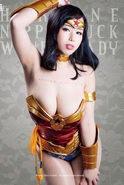Free porn pics of BBW Chubby Big Tits japanese Busty SuperHeroine Wonder Woman 7 of 18 pics