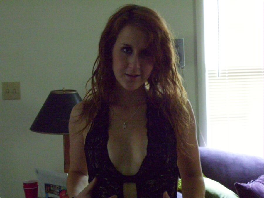 Free porn pics of Ginger teen in FFM action 1 of 60 pics