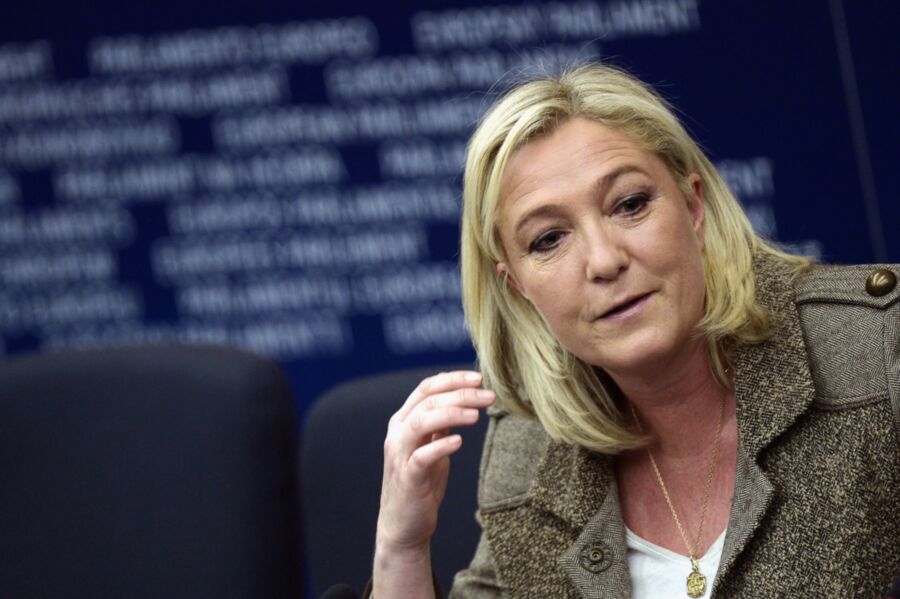 Free porn pics of I lust after conservative Marine Le Pen 8 of 42 pics