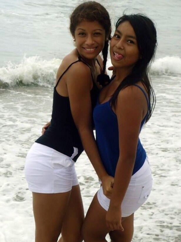 Free porn pics of Hot latina teens at beach & pools 21 of 24 pics