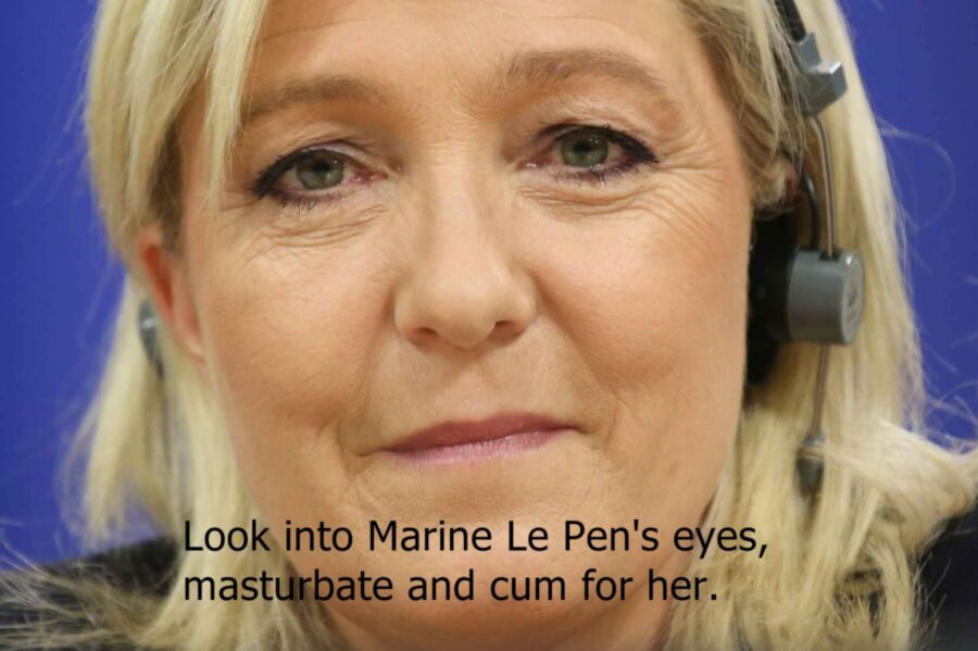 Free porn pics of I lust after conservative Marine Le Pen 5 of 42 pics