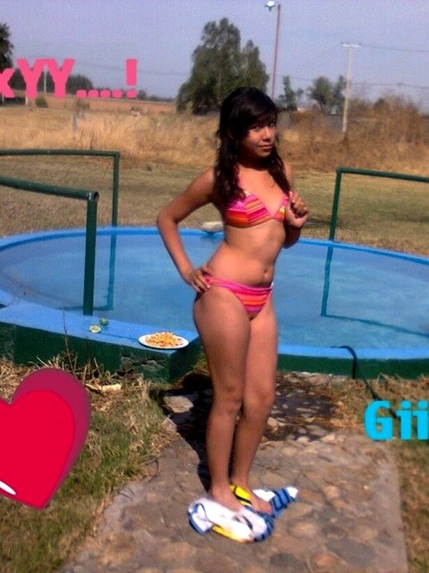 Free porn pics of Hot latina teens at beach & pools 7 of 24 pics