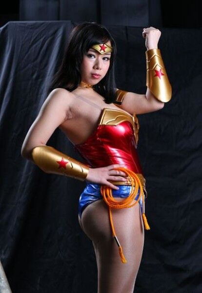 Free porn pics of BBW Chubby Big Tits japanese Busty SuperHeroine Wonder Woman 3 of 18 pics