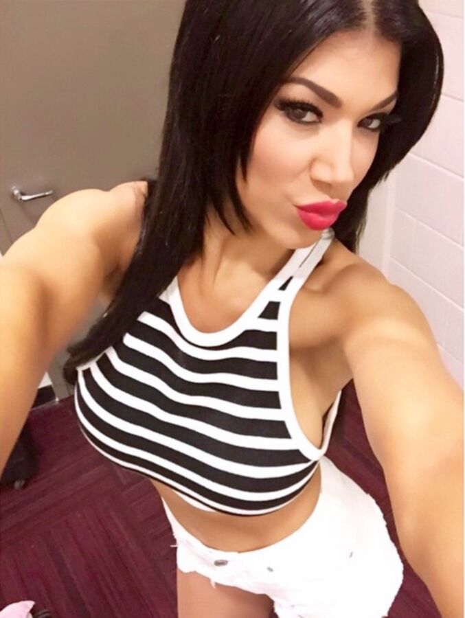 Free porn pics of Rosa Mendes - WWE Diva Stroke Collection 6 of 53 pics