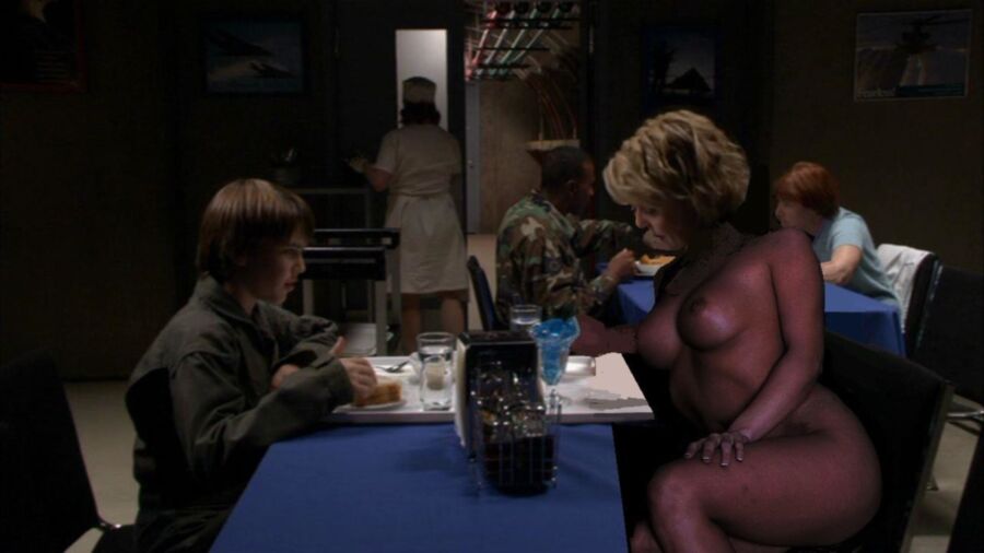 Free porn pics of Amanda Tapping and her little friend. 22 of 22 pics