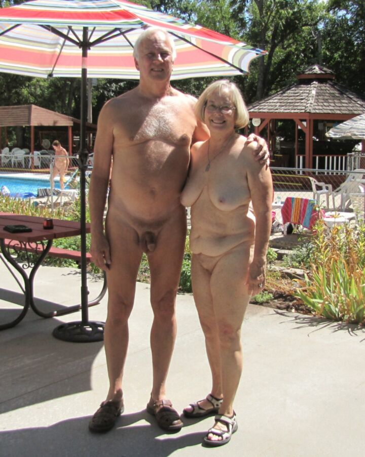 Free porn pics of Senior naked couple outdoor. 9 of 80 pics