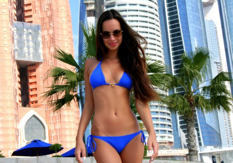 Free porn pics of Tanned Russian Bikini Babe - Anna Remchukova 1 of 50 pics