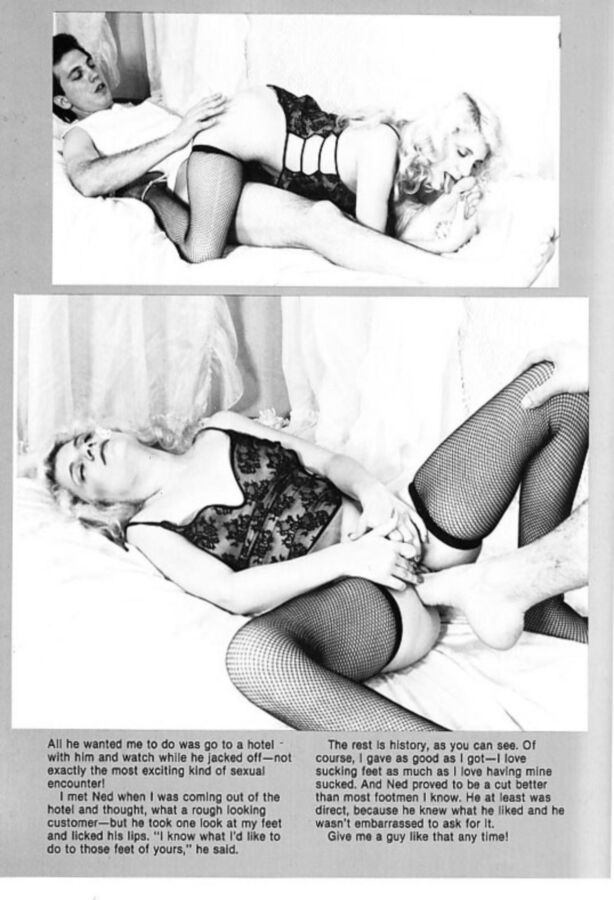 Free porn pics of Foot Diary vintage mag scans 21 of 44 pics