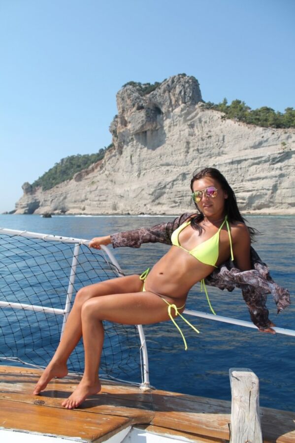 Free porn pics of Tanned Russian Bikini Babe - Antonina Khomenko 9 of 100 pics