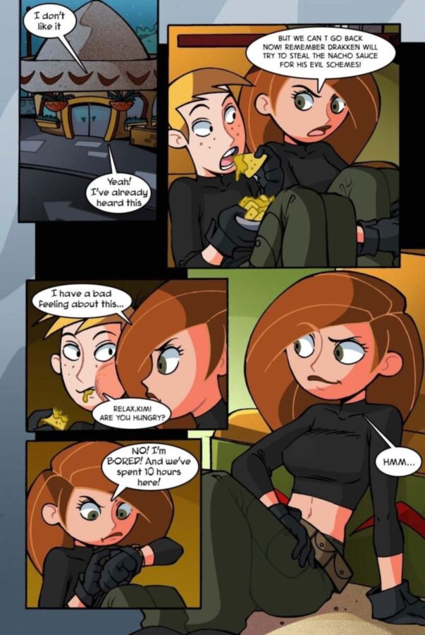 Free porn pics of Kim Possible - Stopable Make-out 1 of 12 pics
