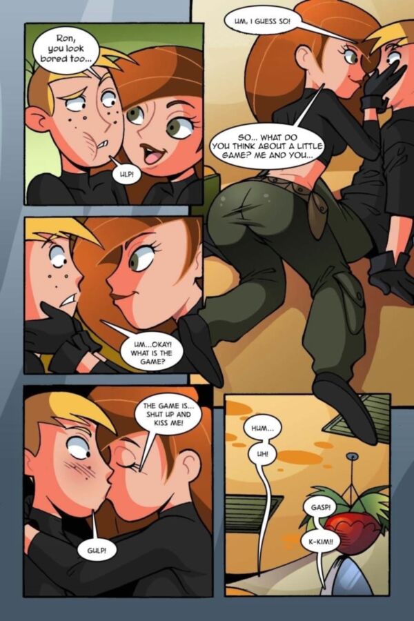 Free porn pics of Kim Possible - Stopable Make-out 2 of 12 pics