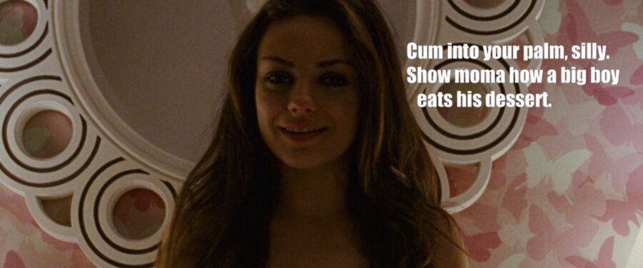 Free porn pics of Mila Kunis Dirty Talk 8 of 9 pics
