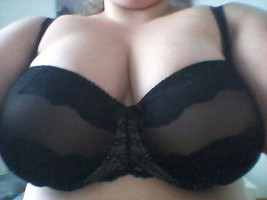 Free porn pics of my fat pig breasts 4 of 6 pics