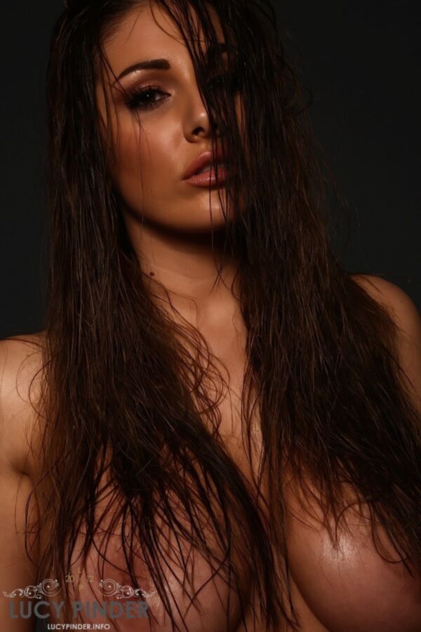 Free porn pics of Lucy pinder Wet Hair Shoot 24 of 72 pics