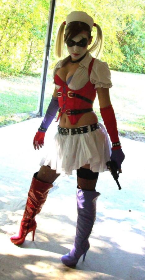 Free porn pics of Harley Quinn Cosplay 16 of 25 pics