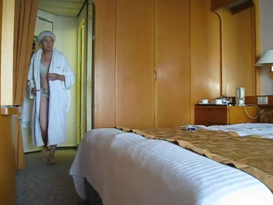 Free porn pics of Hotel Bedroom Camera - Old Lady Caught On Film 4 of 48 pics