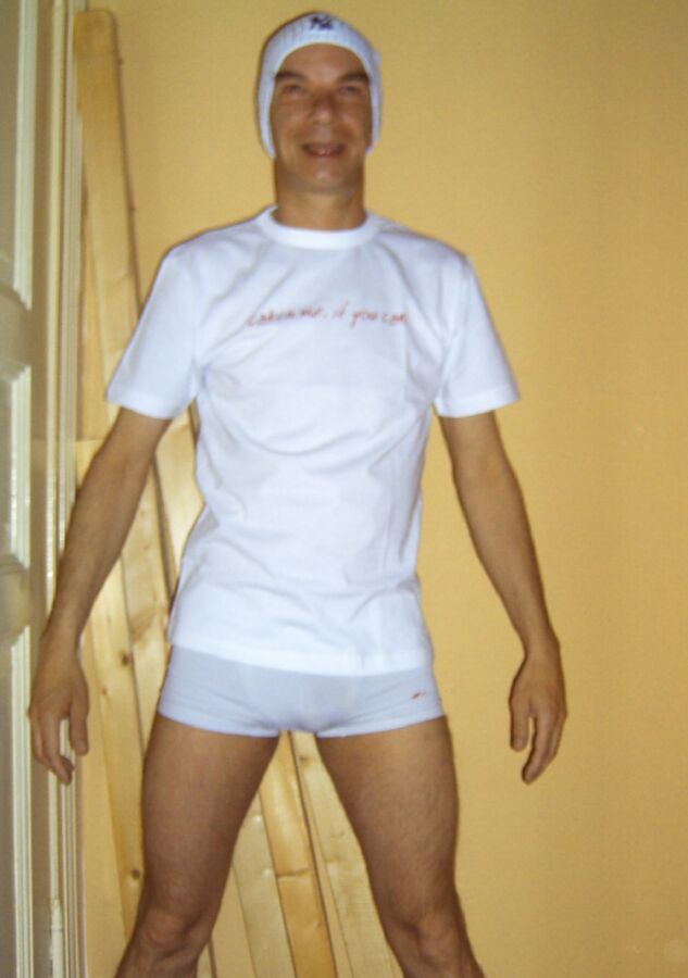 Free porn pics of Me in my white Microshorts 5 of 41 pics