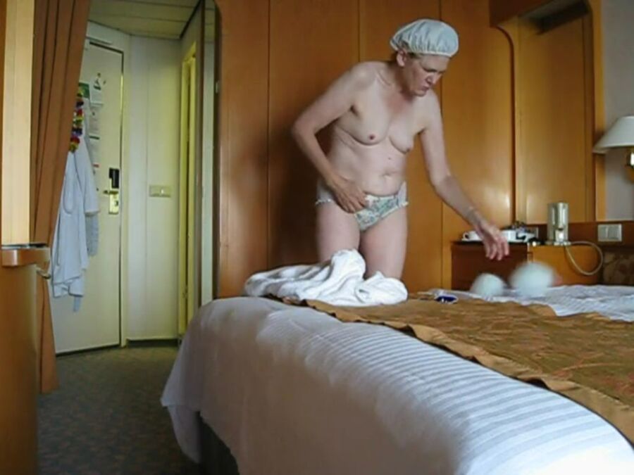Free porn pics of Hotel Bedroom Camera - Old Lady Caught On Film 21 of 48 pics