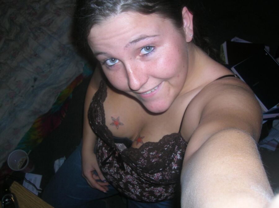 Free porn pics of Chunky Country Chick with Big Tatted Tits 19 of 23 pics