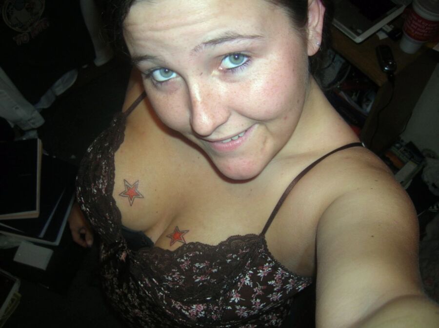 Free porn pics of Chunky Country Chick with Big Tatted Tits 16 of 23 pics