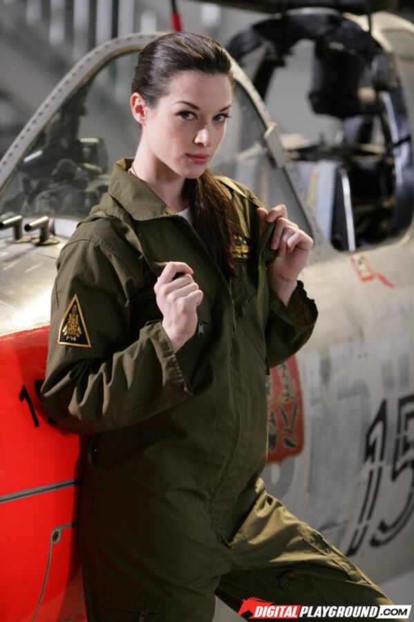 Free porn pics of Fighter Pilot Stoya Gets Fucked 10 of 54 pics