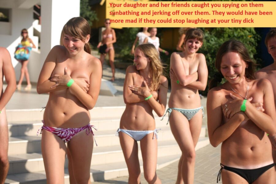 Free porn pics of Daughter Humiliation Caps 8 of 22 pics
