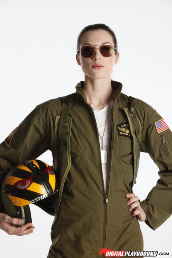 Free porn pics of Fighter Pilot Stoya Gets Fucked 1 of 54 pics