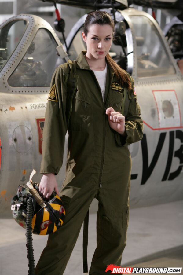 Free porn pics of Fighter Pilot Stoya Gets Fucked 9 of 54 pics