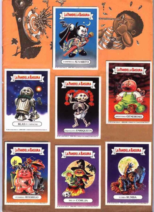Free porn pics of garbage pail kids collection extras collected and goodies 10 of 305 pics