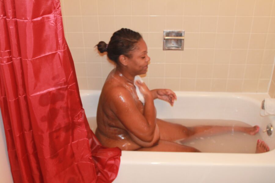 Free porn pics of Wife(UnEdited)Smoking N The Tub Beautiful Natural Tit 10 of 11 pics
