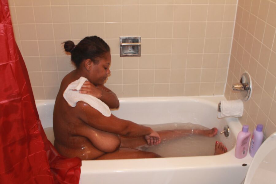 Free porn pics of Wife(UnEdited)Smoking N The Tub Beautiful Natural Tit 9 of 11 pics