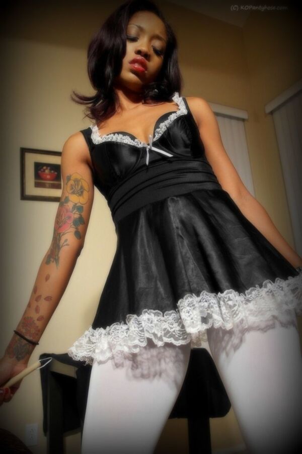 Maid ebony emo sensual