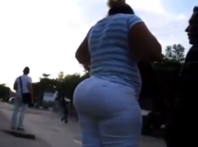 Free porn pics of Candid Mature Mexican Mega PHAT Ass Spandex 5 of 18 pics