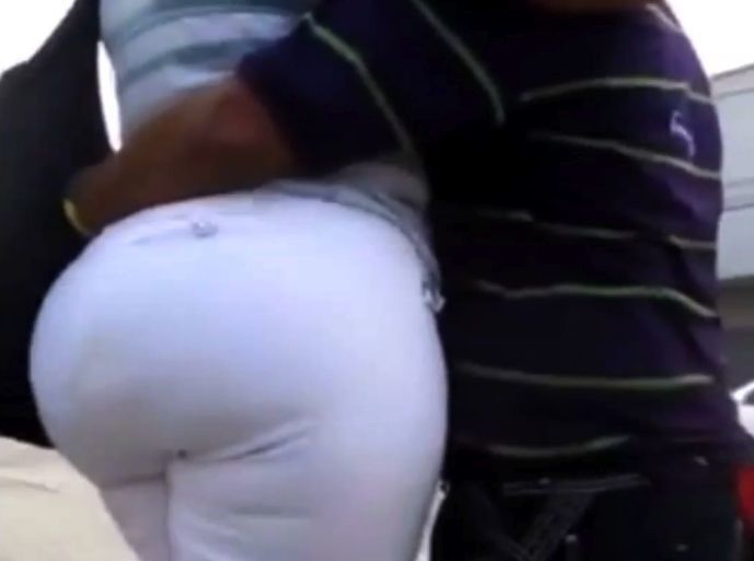 Free porn pics of Candid Mature Mexican Mega PHAT Ass Spandex 14 of 18 pics