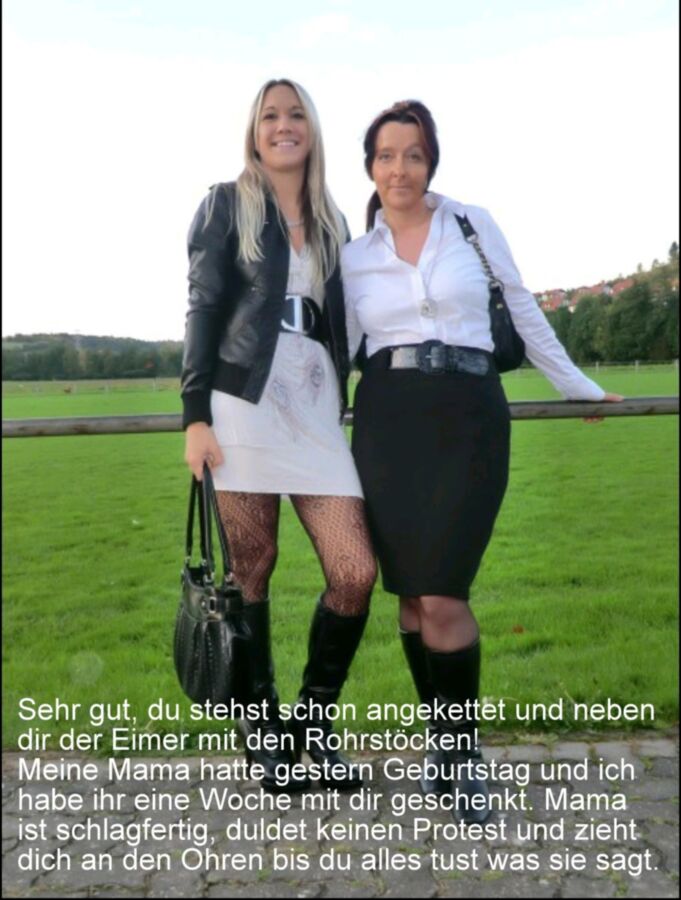 Free porn pics of Weibliche Dominanz - deutsche Caps 1 of 9 pics