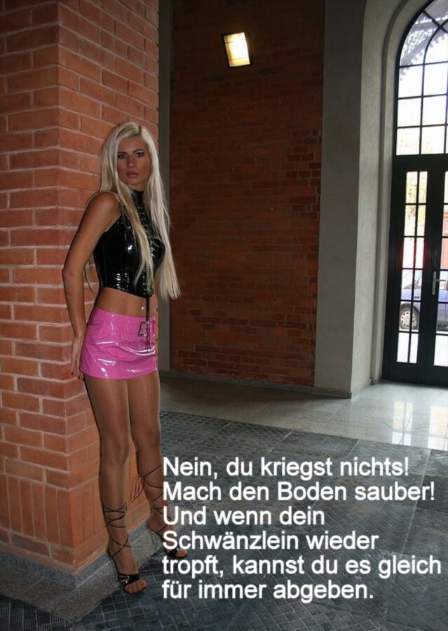 Free porn pics of Weibliche Dominanz - deutsche Caps 9 of 9 pics