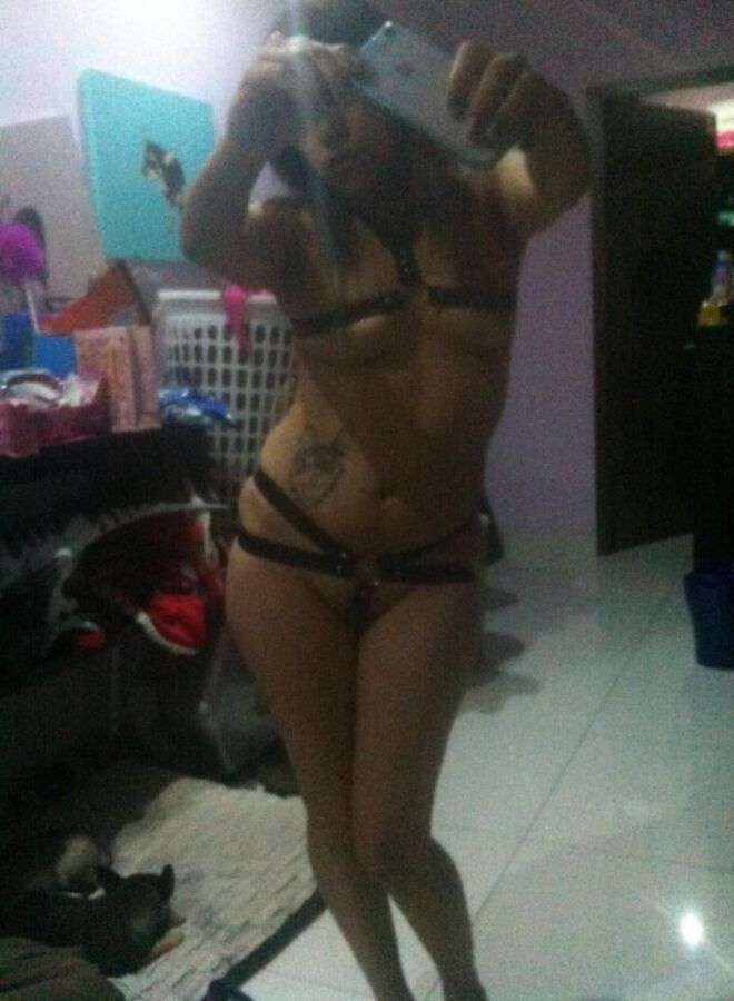 Free porn pics of Latina Amateur Bondage BDSM 6 of 16 pics