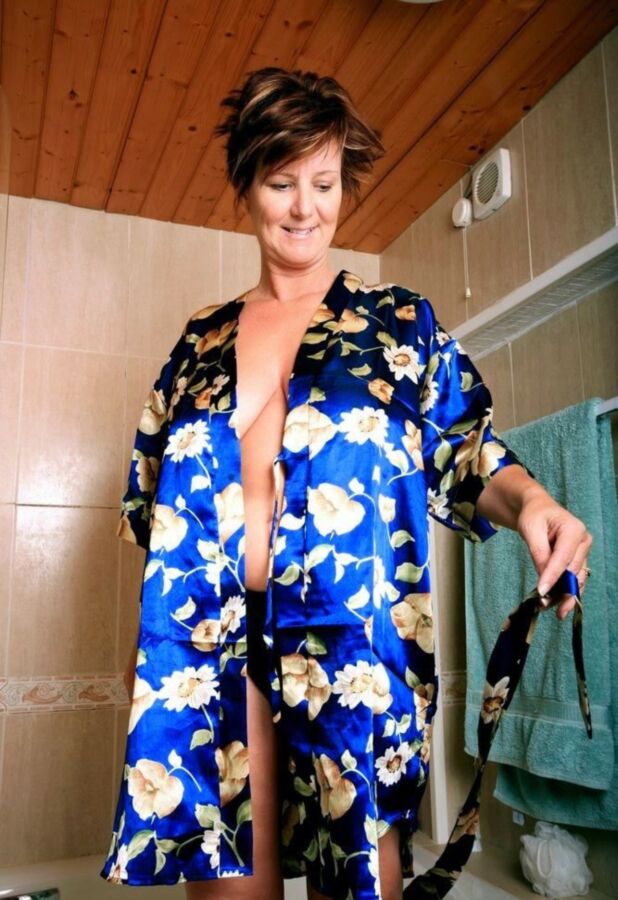 Free porn pics of Mature MILF with Big Tits - Shower and Epilation 1 of 100 pics