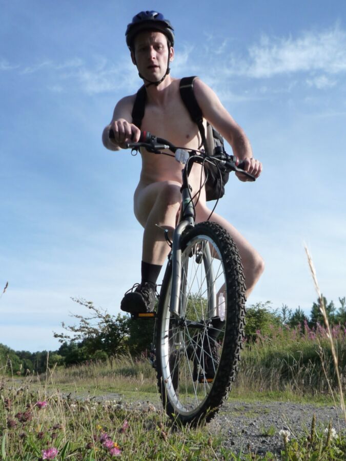 Free porn pics of Kudoslong goes on a nude bike ride 19 of 44 pics