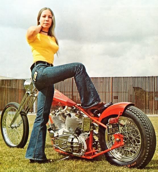 Free porn pics of Vintage Motorcycles & Biker Chicks 6 of 60 pics