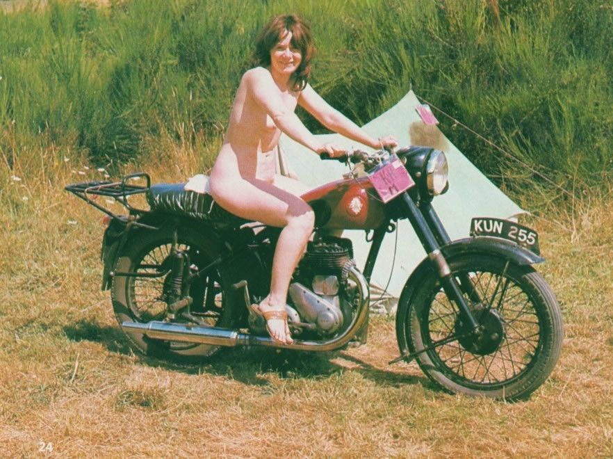 Free porn pics of Vintage Motorcycles & Biker Chicks 3 of 60 pics