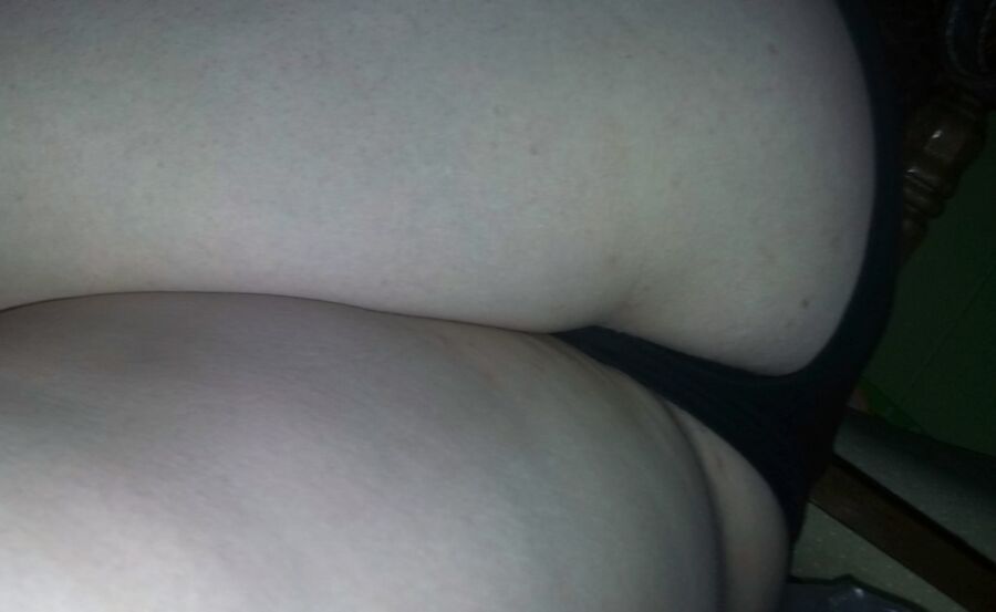 Free porn pics of My wife ass and crotch in bootyshorts, pussy hair spilling out  6 of 25 pics