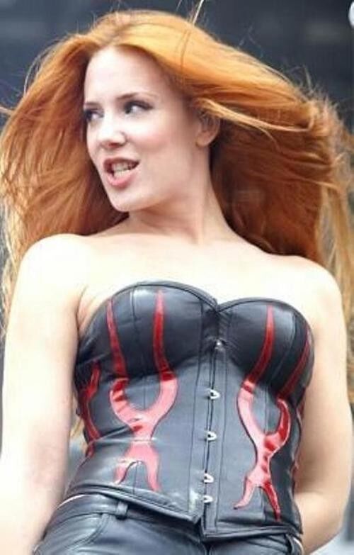 Free porn pics of Gorgeous metal singer whore Simone Simons from Epica 24 of 73 pics