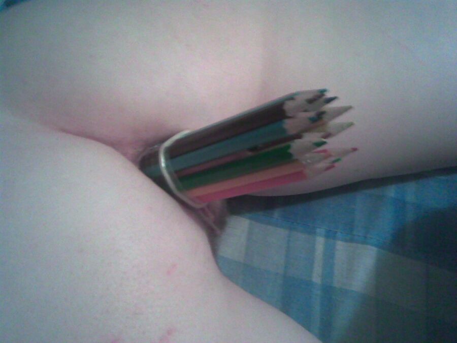 Free porn pics of Pencils insert 5 of 9 pics