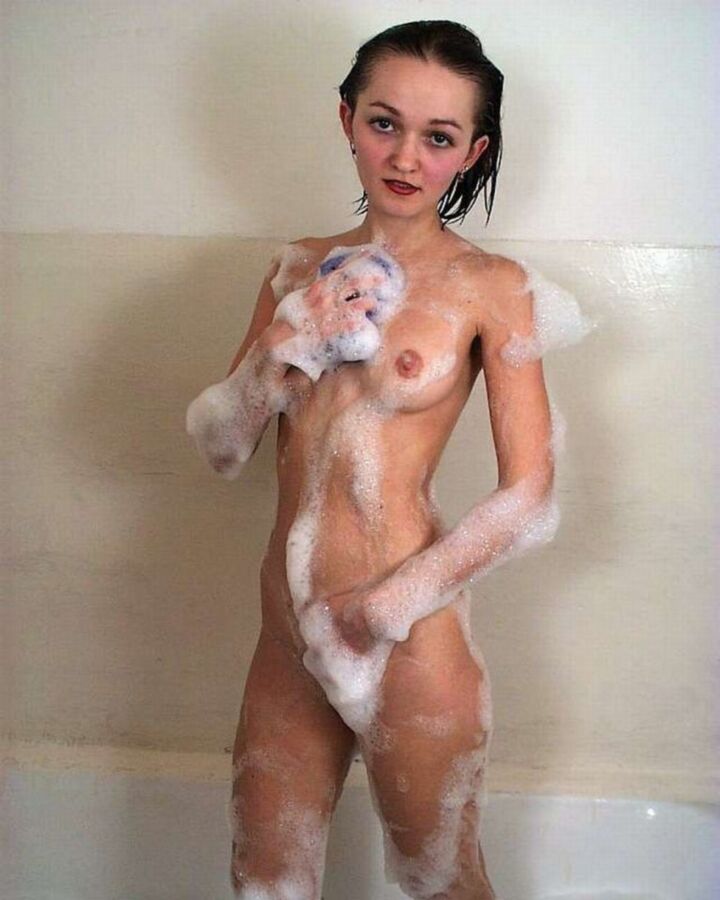 Free porn pics of Skinny girl at bath 5 of 50 pics