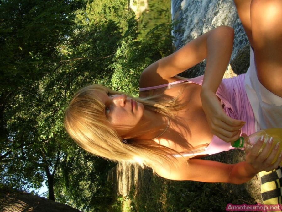 Free porn pics of Hot Blonde Mom Enjoying The Sunset 5 of 30 pics