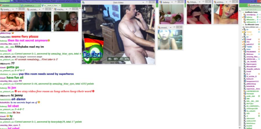 Free porn pics of webcam und chats 1 of 6 pics