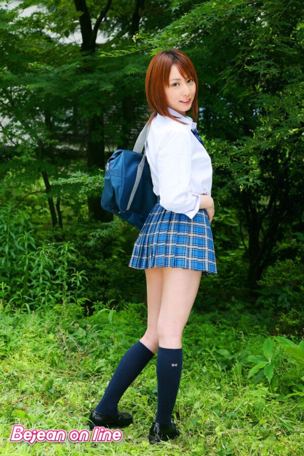 Free porn pics of Yui Arisawa shows off her school gear 5 of 40 pics