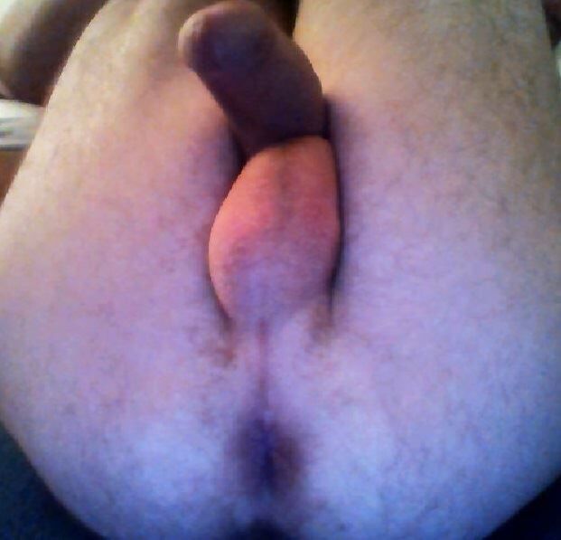 Free porn pics of Showing my shaved balls and anal on webcam chaturbate by request 5 of 10 pics
