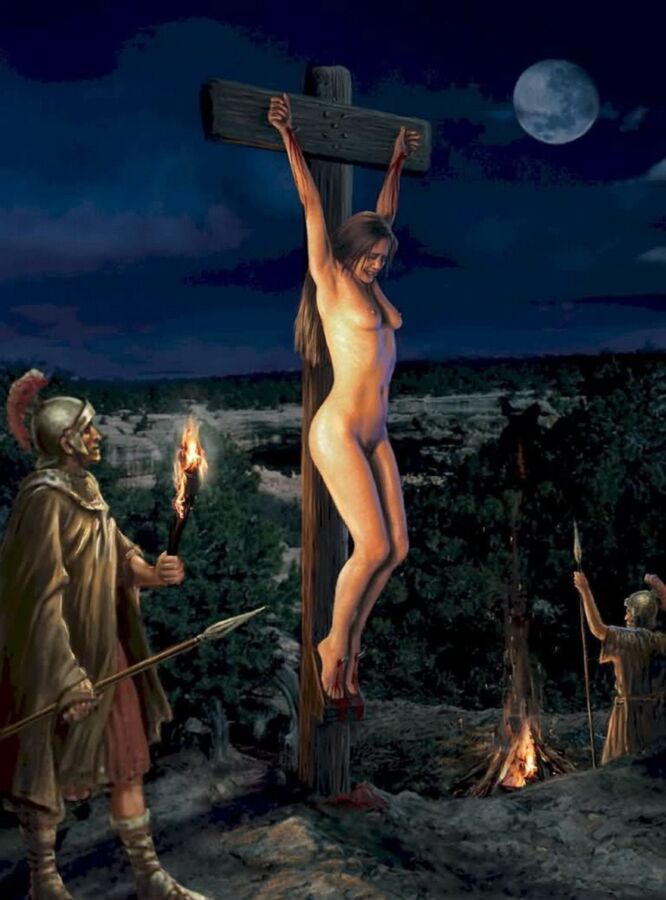 Free porn pics of Art fantasies crucifixion 10 of 41 pics